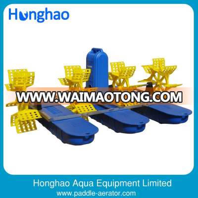 High efficiency 4 Impeller 2HP Paddle Wheel Aerator